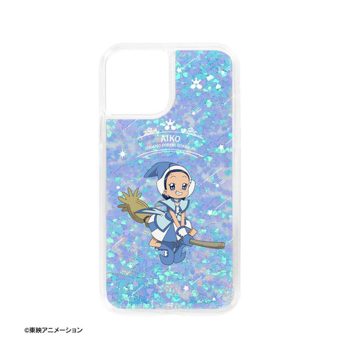 『おジャ魔女どれみ ドッカ~ン!』描き下ろし あいこ 魔女界へ行くどれみたちver. グリッターiPhoneケース